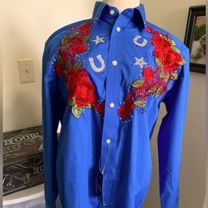 Patriotic Rodeo Western Shirt